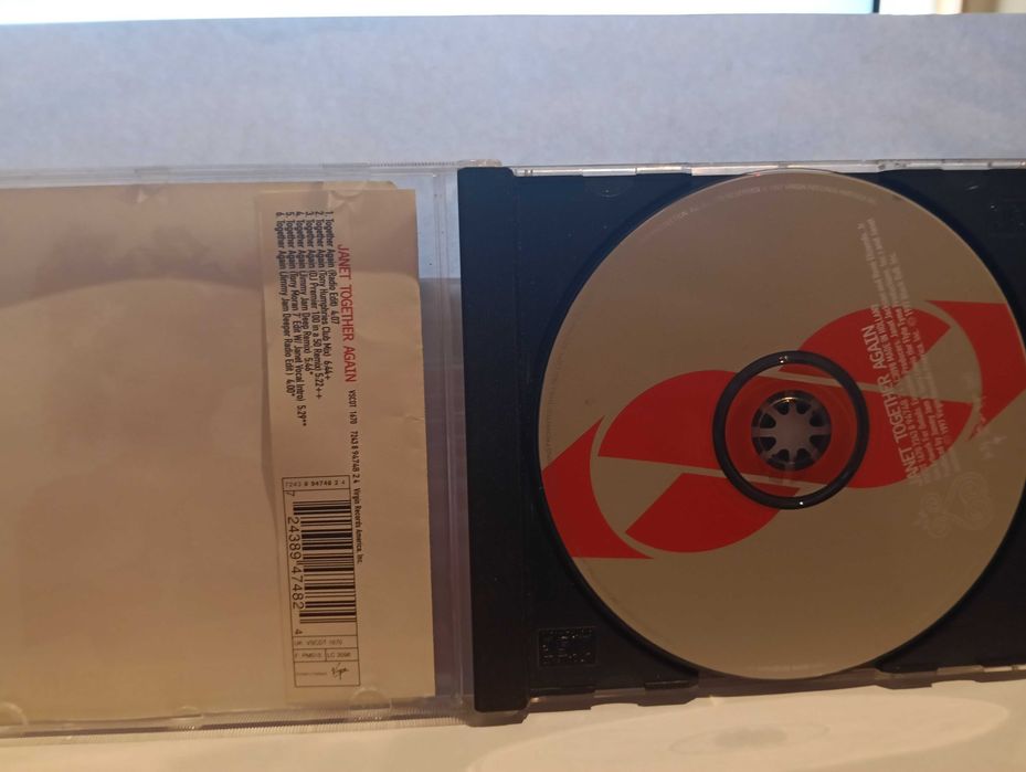 cd single Janet Jackson - Together again (remixes)