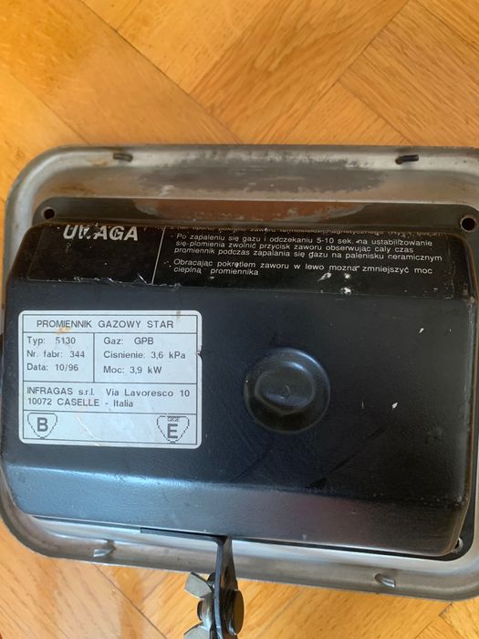 Promiennik na butle 11 kg