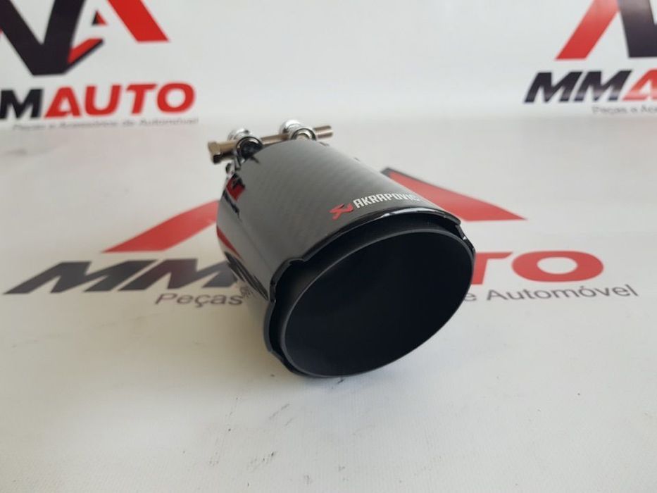 Ponteira de Escape Look Akrapovic Black