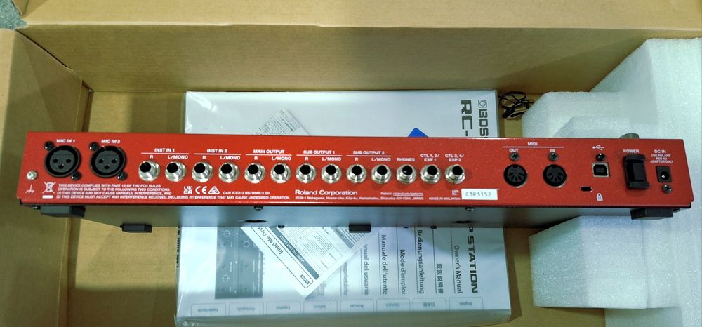 Boss RC 600 Looper  multi efeitos como novo.