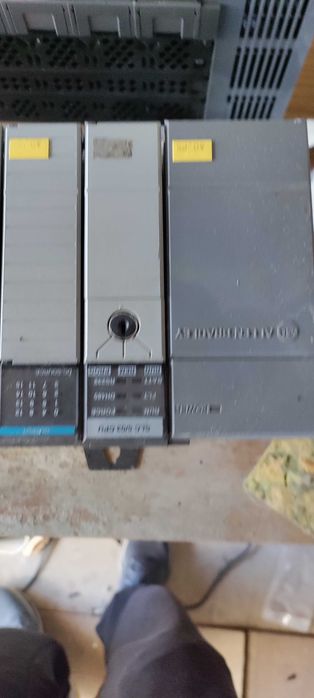 Lote Autómato CLP Allen-Bradley SLC 500 (Chassis + Fonte + Módulos)