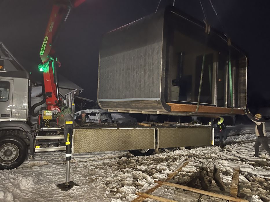 Sauna ogrodowa wolnostojaca