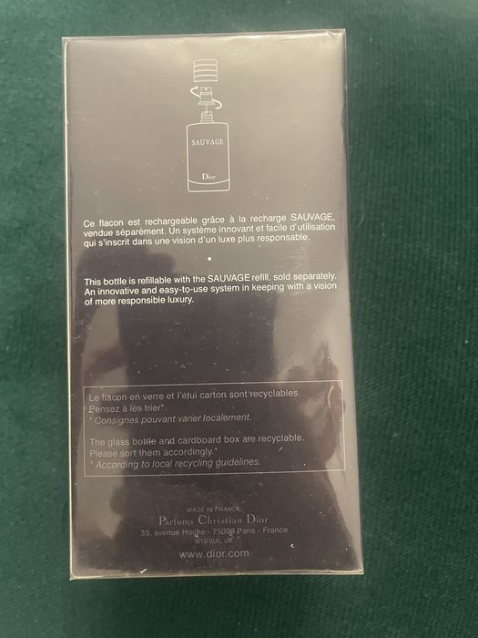Nowy perfum dior sauvage