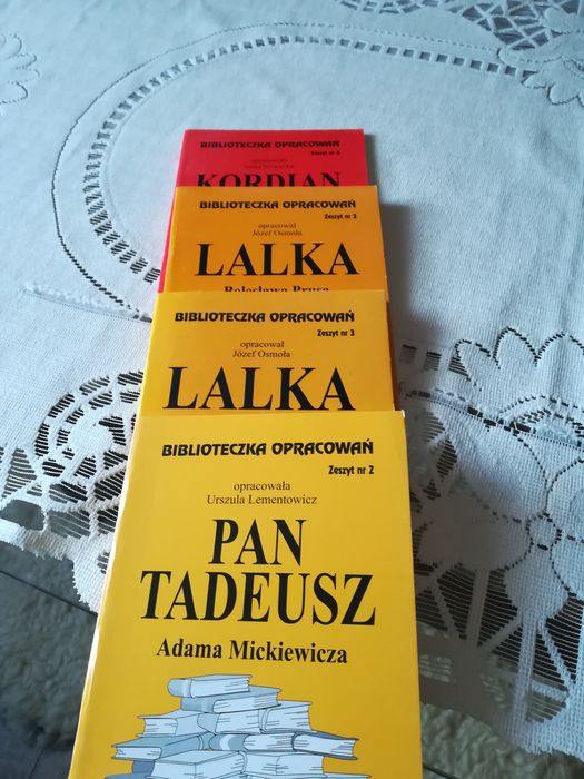 Opracowania lektur