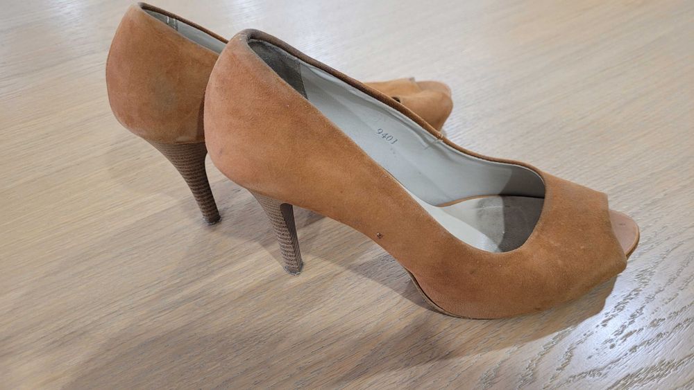 Buty pantofle na wiosnę