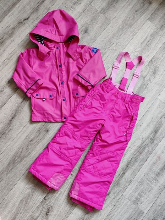 Костюм дощовик та теплі штани JoJo Maman Bebe 3-4 роки 98-104 см