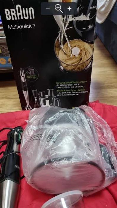 Блендер заглибний Braun MQ7045X MultiQuick 7 Брит/Німеч Новий 2930