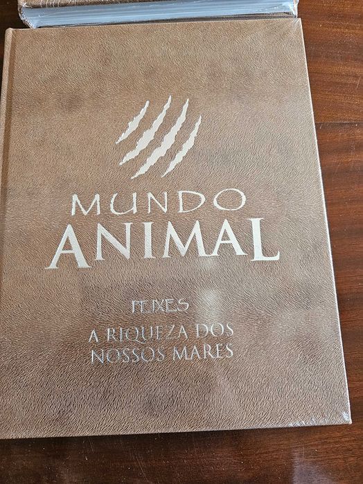 Coleção de 6 livros Mundo Animal, novos