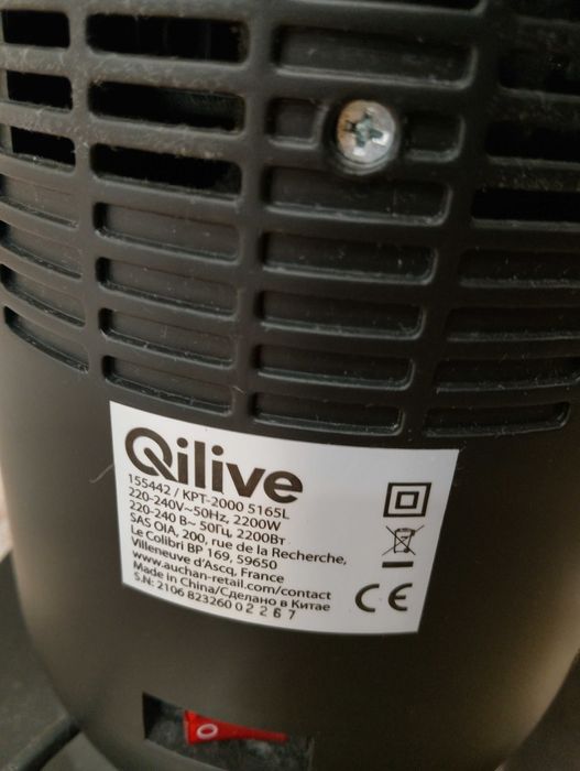 Termoventilador QLive usado