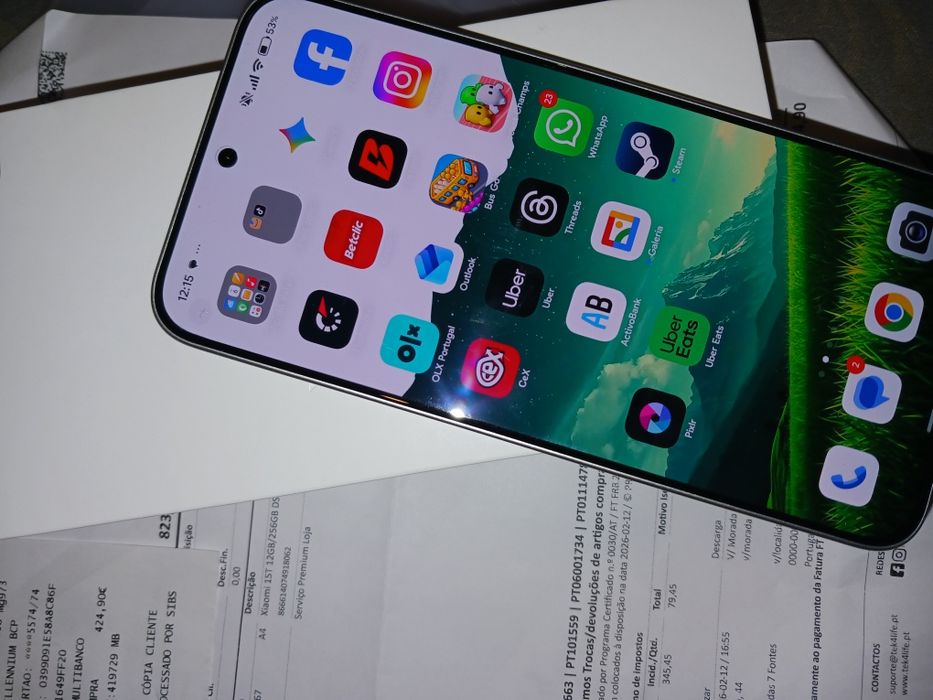 Xiaomi 15T Cinza/Grey 256GB C/ Fatura e Garantia