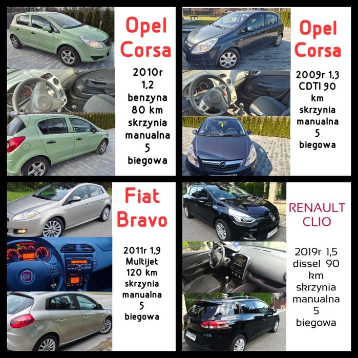 Wypożyczalnia, wynajem samochodów 5,7,9 osobowych.