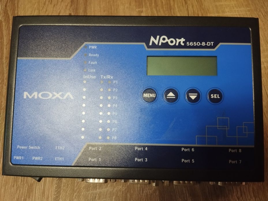 Moxa NPort 5650-8-dt