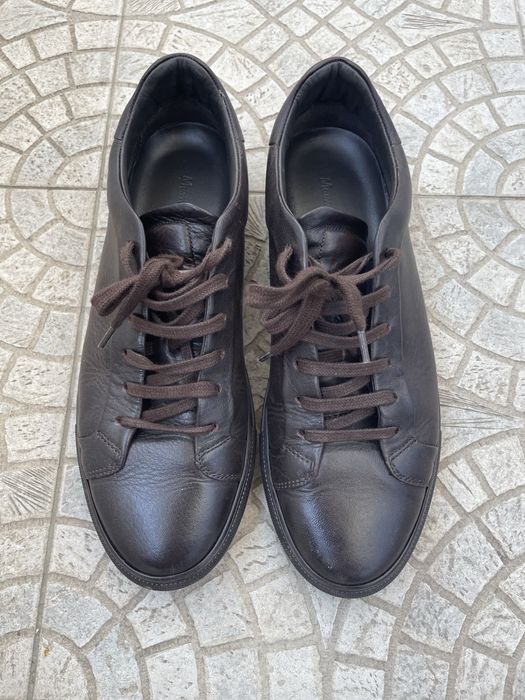 Sapatos em pele Massimo Dutti