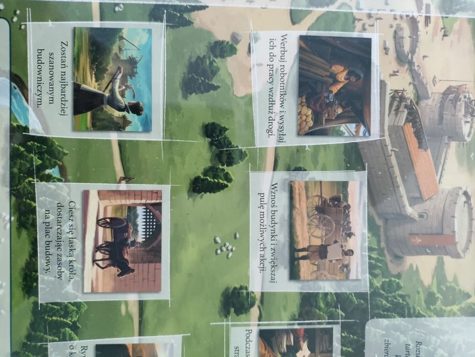 Caylus 1303 - fantastyczna gra planszowa dla całej rodziny. Nowa.