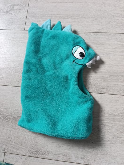 Czapka kominiarka smok dinozaur zęby 74 80