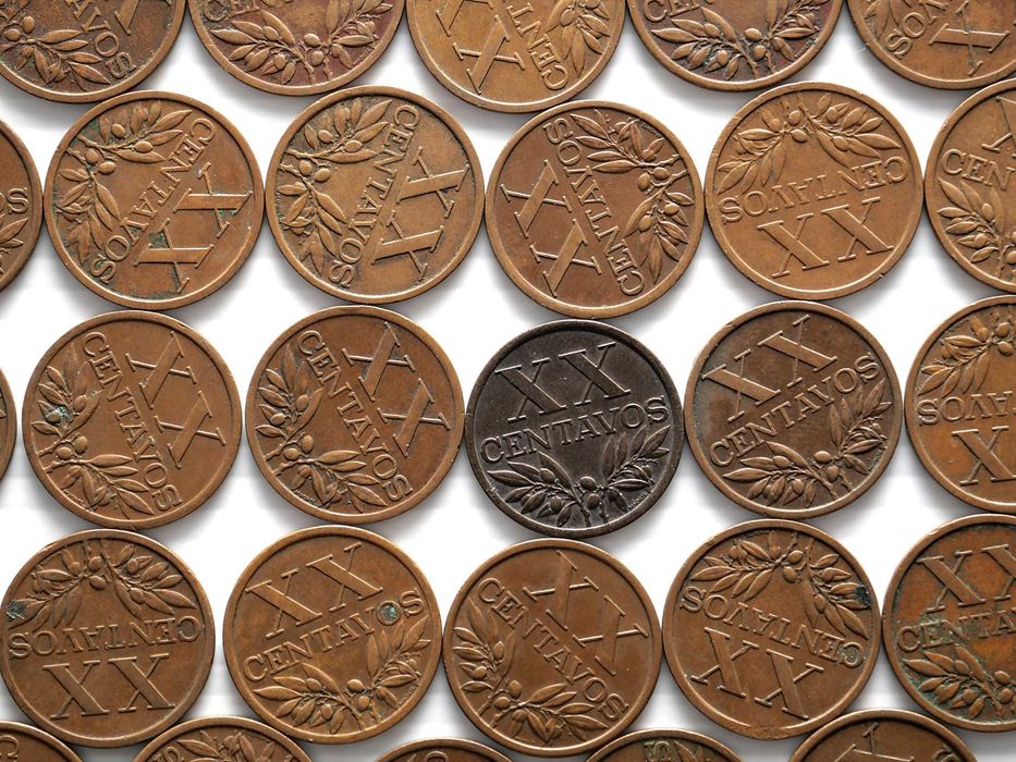 Lote de 51 Moedas 20 Centavos 1964