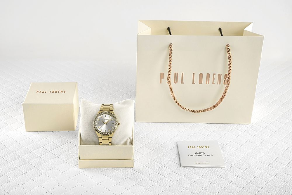 zegarek damski paul lorens pl9656b3-3d1 + box