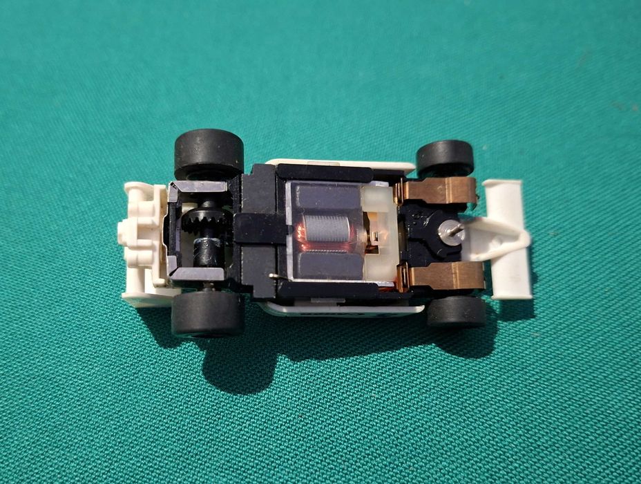 Carrinho Honda F1 de pista de automóveis, vintage