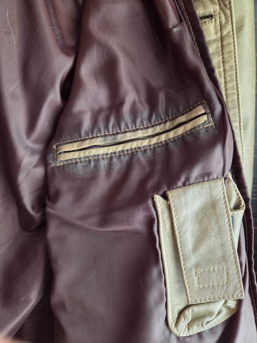 Skórzana kurtka męska