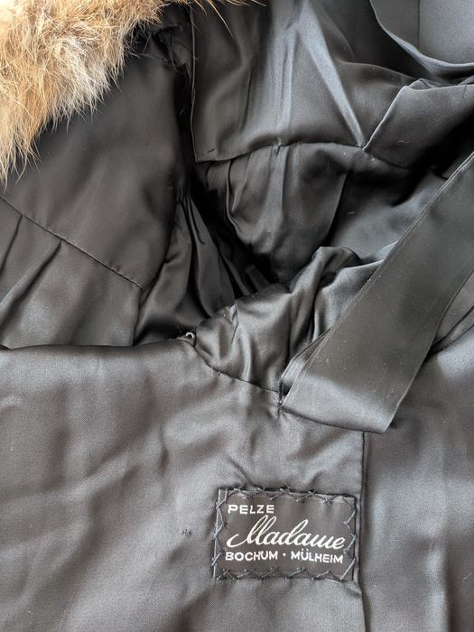 Naturalny płaszcz futrzany