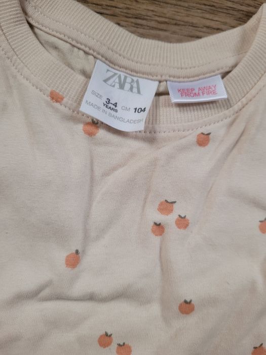 Bluzeczki koszulki zara 104