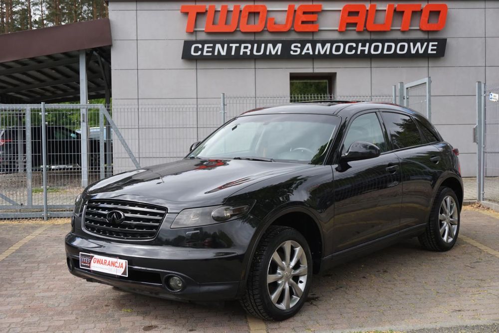 Infiniti FX GWARANCJA Benzyna 4.5 V8 315PS Automat 4x4 Skóra Xenon Navi TV Zamiana