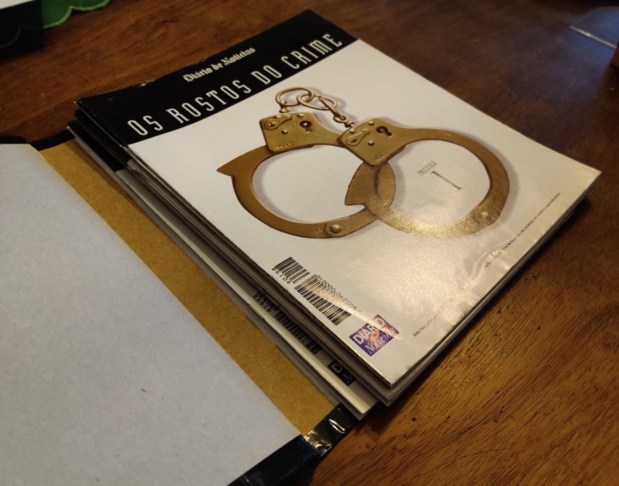Fascículos - Os Rostos do Crime (Edição Diário de Notícias)