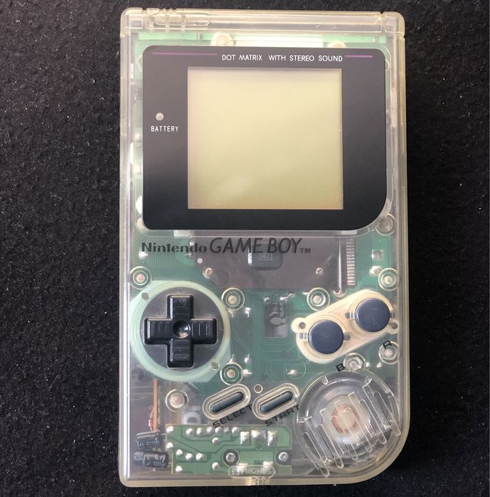 Gameboy Classic DMG Transparent przezroczysty oryginal