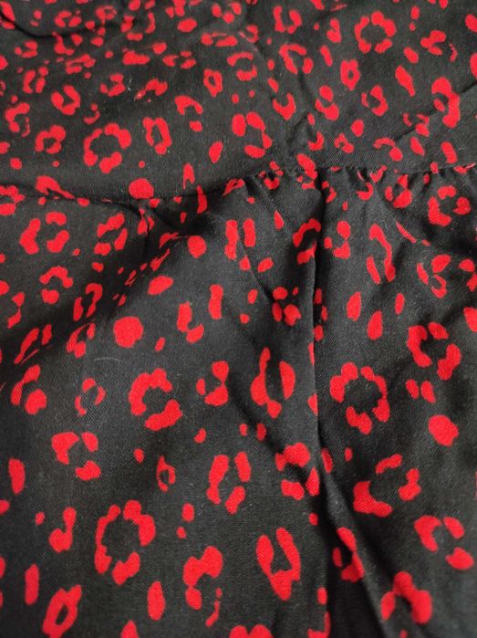 Vestido curto com padrão