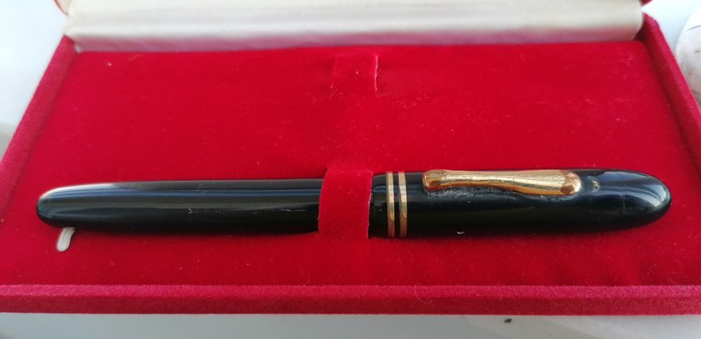 caneta aparo antiga konklin toledo