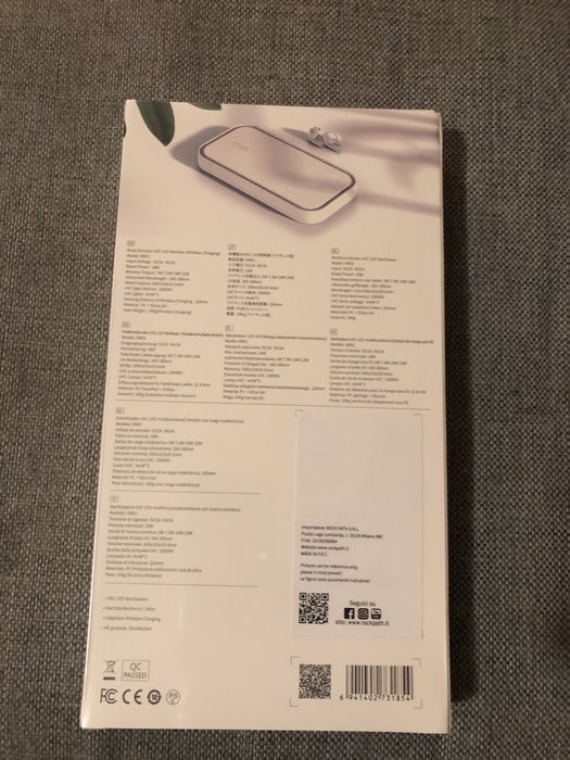 UVC Led sterylizator do smartfonu