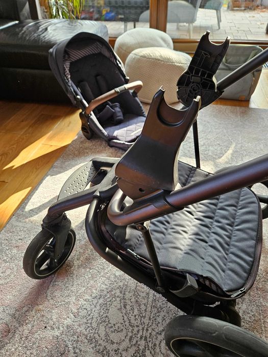 EASYWALKER HARVEY3 Premium wózek 2w1  Sapphire Blue z plecakiem Lässig