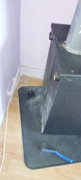 Piec kominek z Płaszczem wodnym .