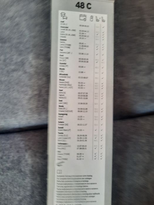 Wycieraczki bosh. 480 mm x 19