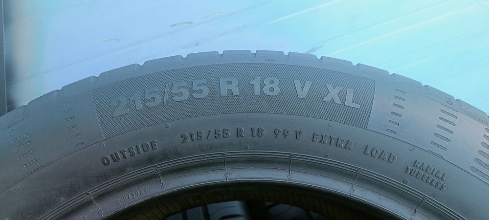 4x opony (42) 215/55R18 99V Continental ContiEcoContact ⁵