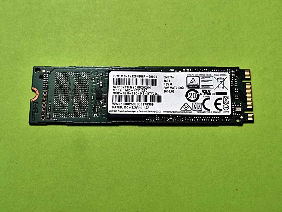 SSD M2 128GB Samsung Cm871A
