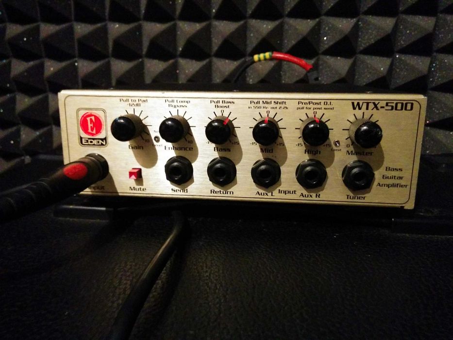 Wzmacniacz basowy EDEN WTX 500 RMS / head / 2kg