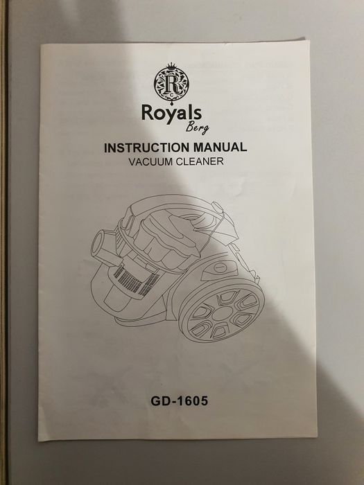 Продам пылесос Royals Berg GD-1605