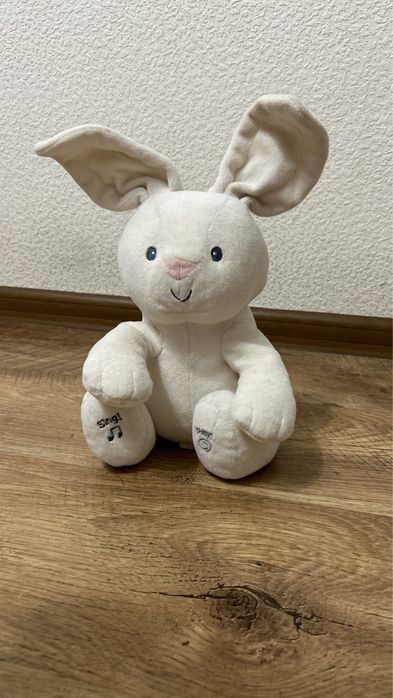 Розвиваючий, музичний Кролик Peekaboo Rabbit інтерактивний