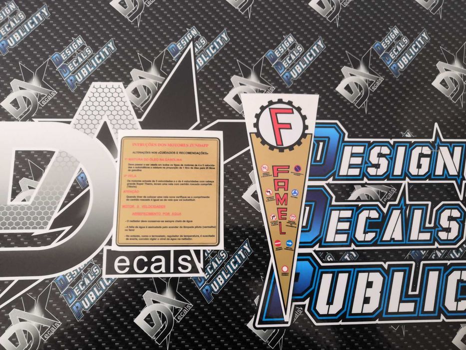 Autocolantes Famel XF 21