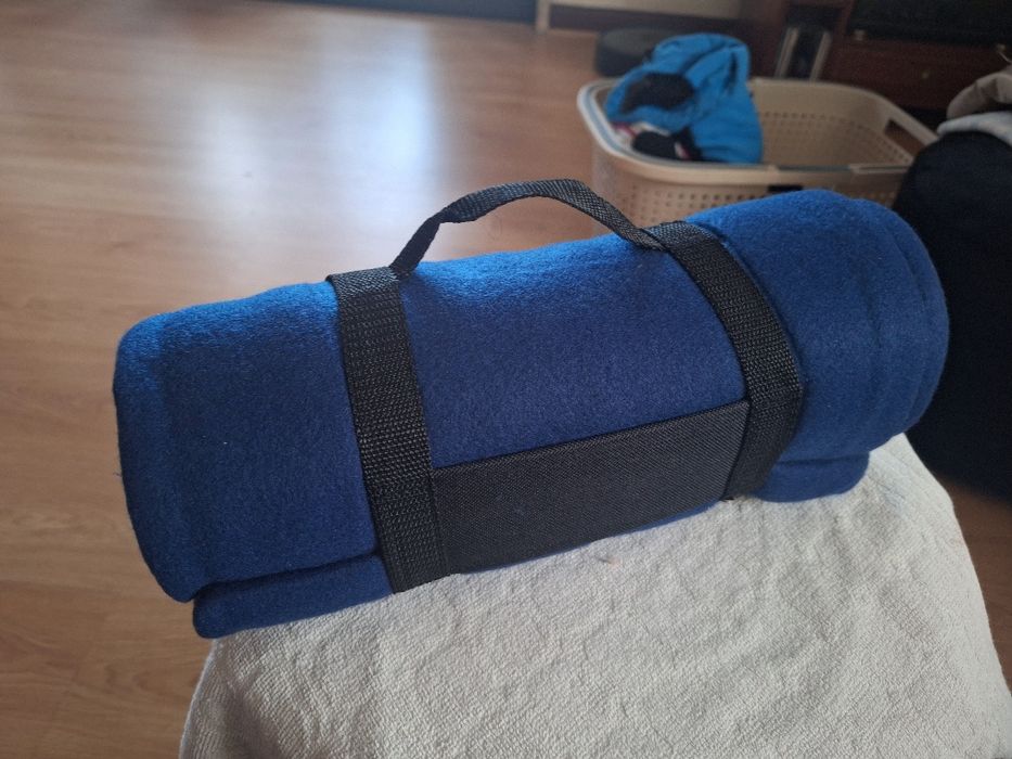 Manta polar com pega!