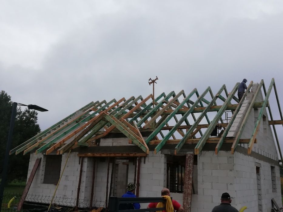 Więźba dachowa -- CNC --  HDS Milicz Ostrów Milicz Wrocław Krotoszyn