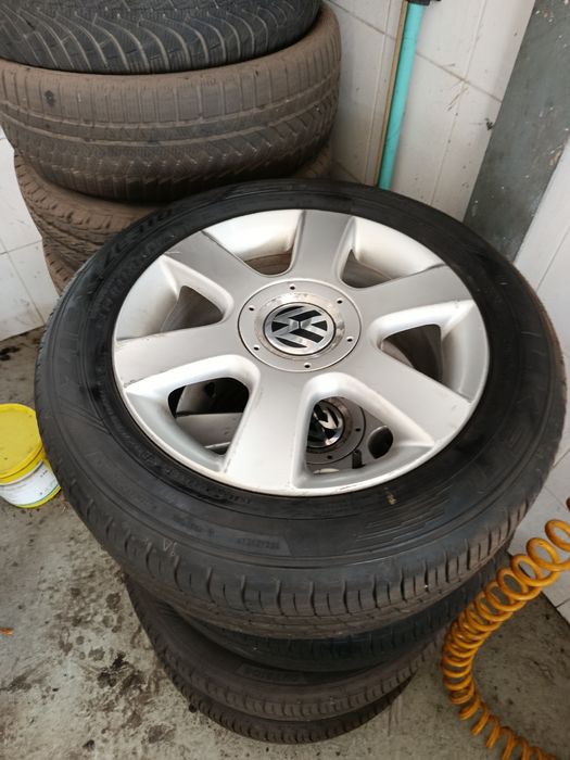 Jantes VW golf r16 5x112 com pneus