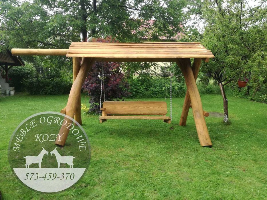 CENY DO KOŃCA LUTEGO! Meble ogrodowe drewniane góralskie Lite drewno