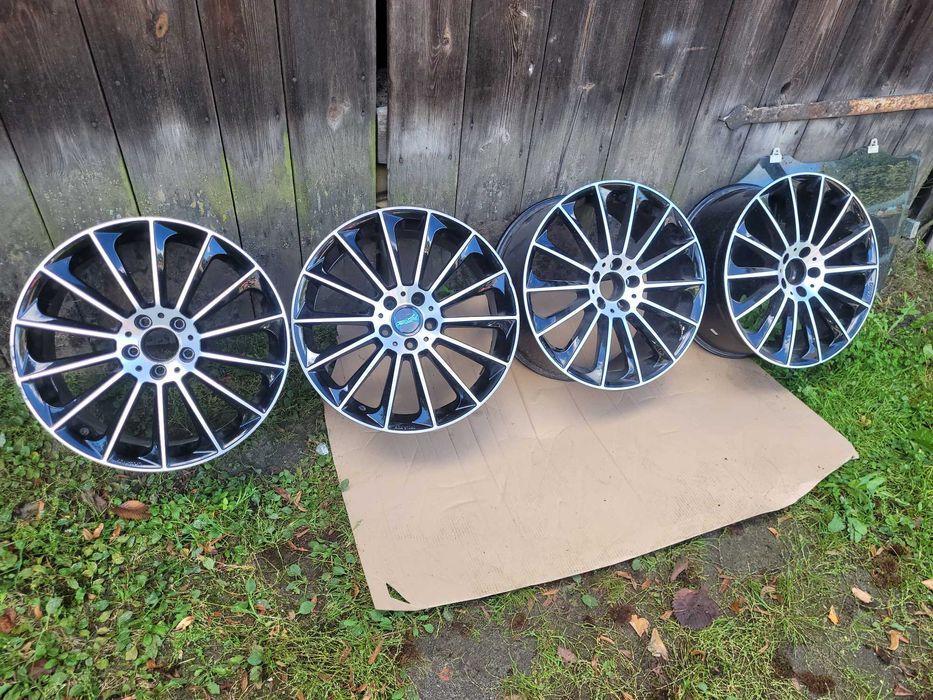 4szt 5 x112x19 et40,szer 8.5j,Wers.AMG pasuja do AUDI,VW