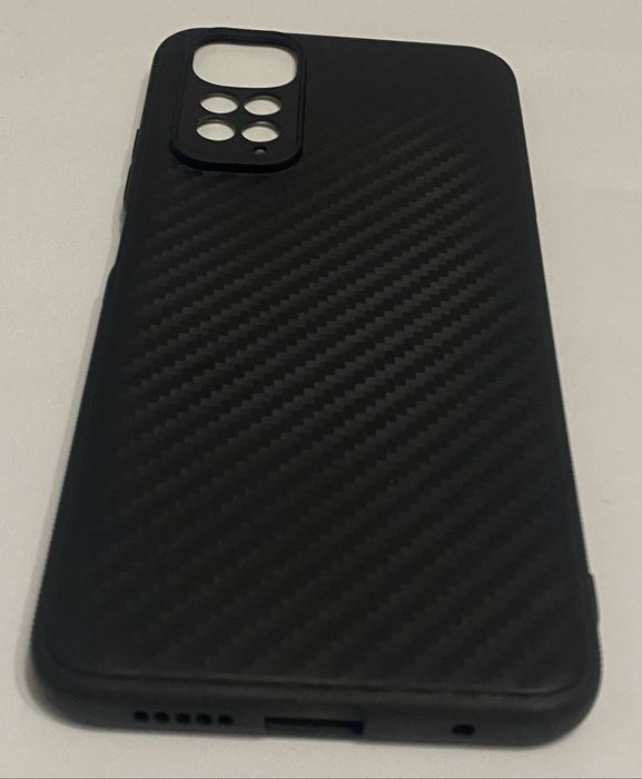 Чехол Xiaomi Redmi Note 11 4G / Note 11S Carbon Захисний