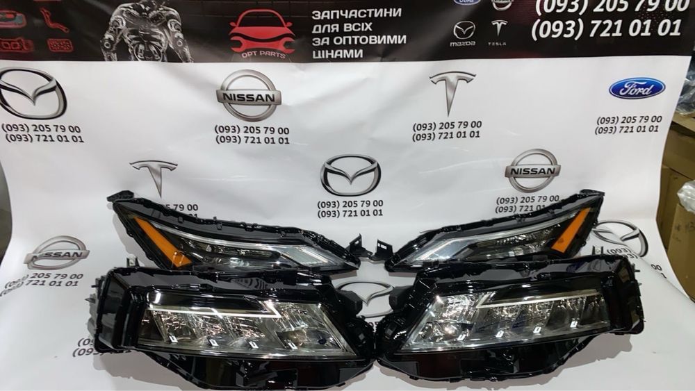 Фари РОГ Т33 2022-2025 ROGUE T33 дхо фара чорна та хром