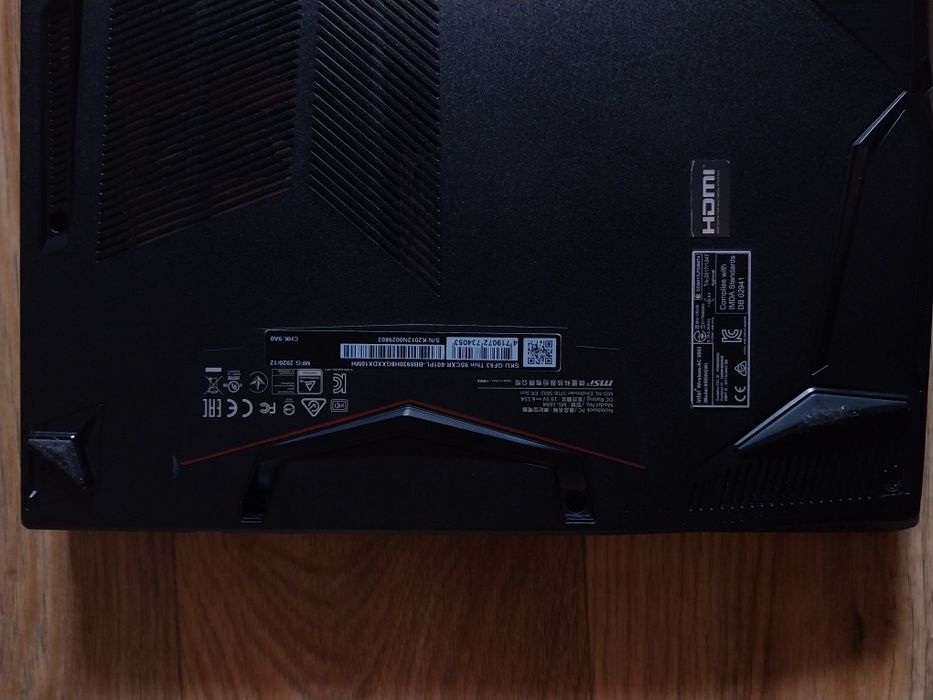 Laptop MSI GF63 Thin