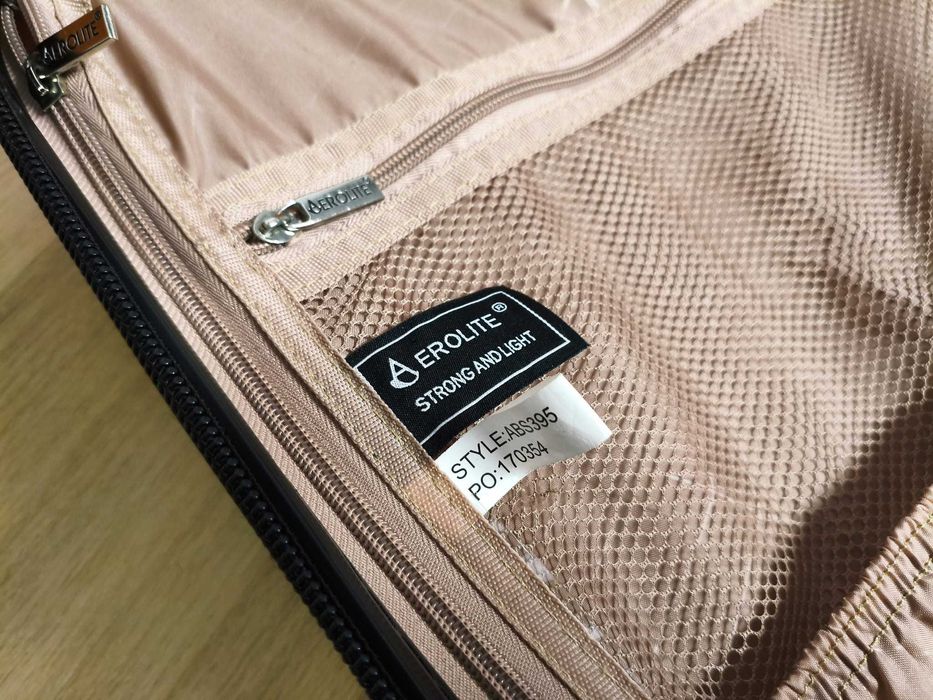 Aerolite ABS395 walizka podróżna na kółkach podręczna do kabiny