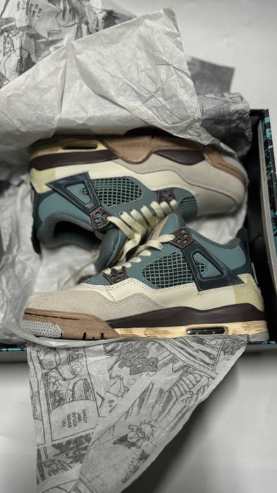Buty Nike Air Jordan 4 "Snorlax" Custom, rozmiar 38